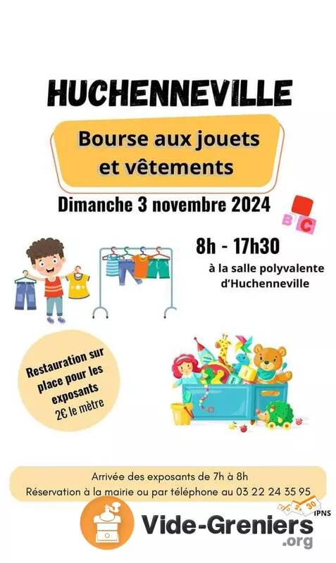 Bourse au Jouets et Vêtements