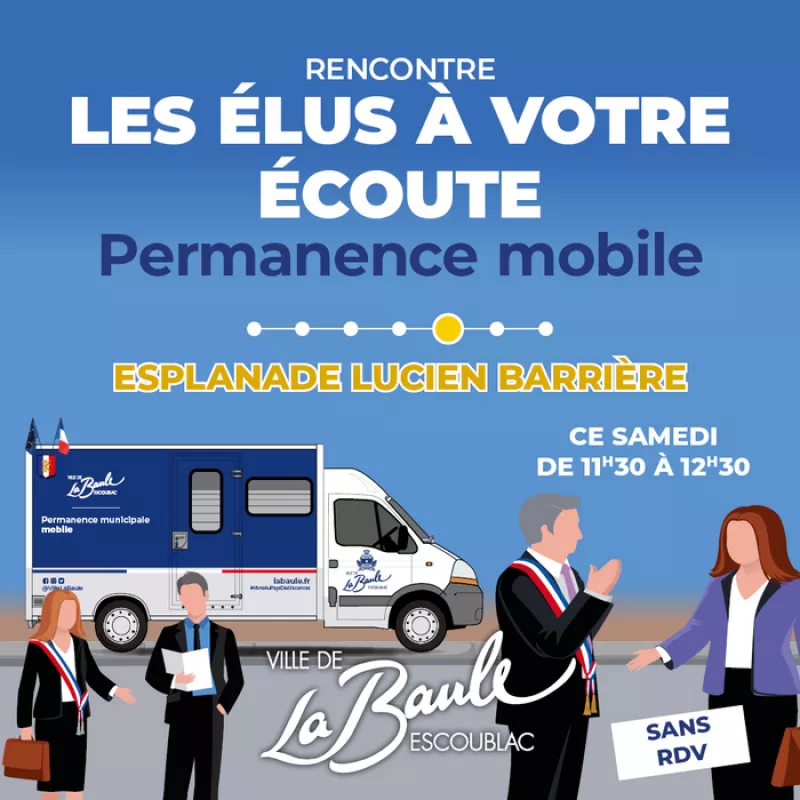Permanence Municipale Mobile-Casino/Esplanade Lucien Barrière