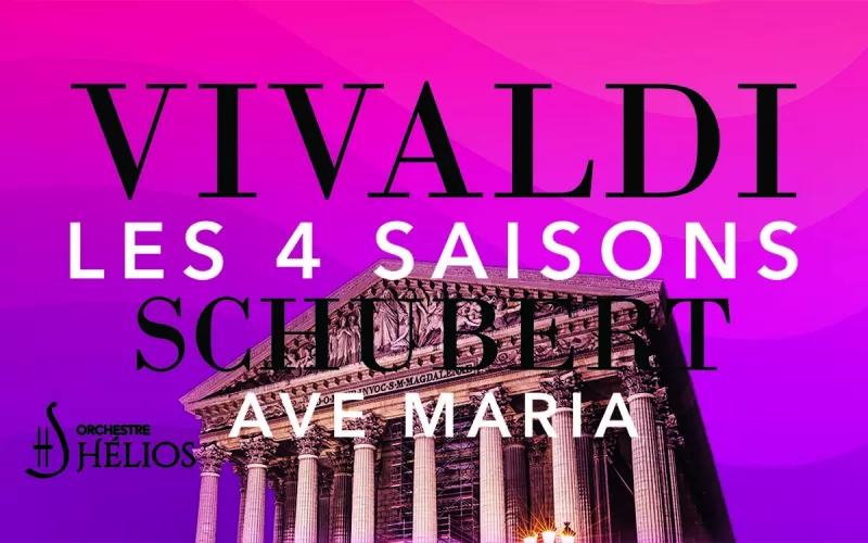 Les 4 Saisons de Vivaldi, Ave Maria et Célèbres Adagios Eglise de la Madeleine