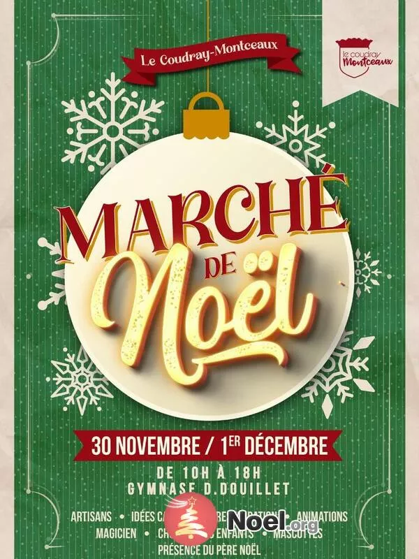 Le Marché de Noël du Coudray-Montceaux