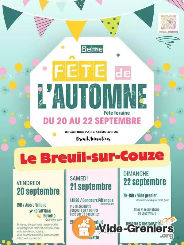 Vide Grenier de la Fête de l'Automne