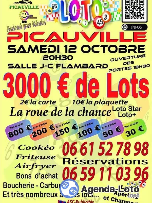 Super Loto Comités des Fêtes Picauville