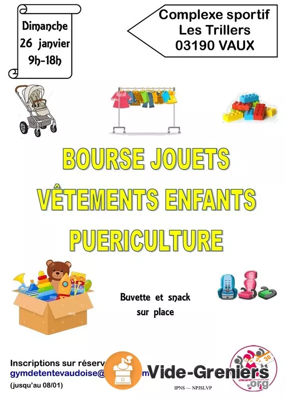 Bourse Puériculture Vêtements Jouets Enfants