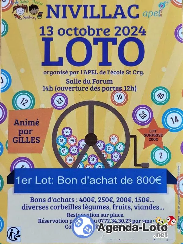 Loto Animé par Gilles