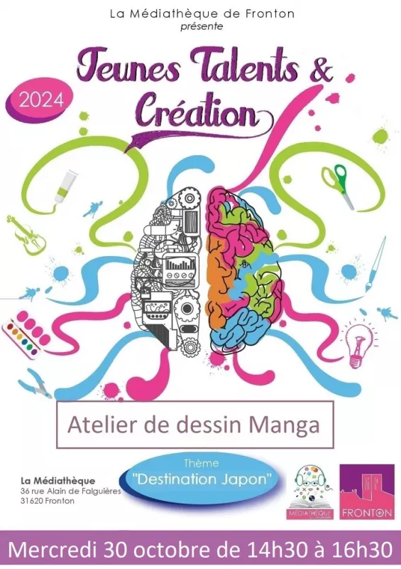 Atelier de Dessin Manga « Création d'un Personnage »