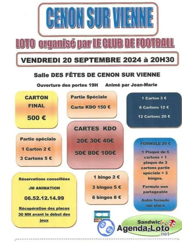 Foot de Cenon sur Vienne