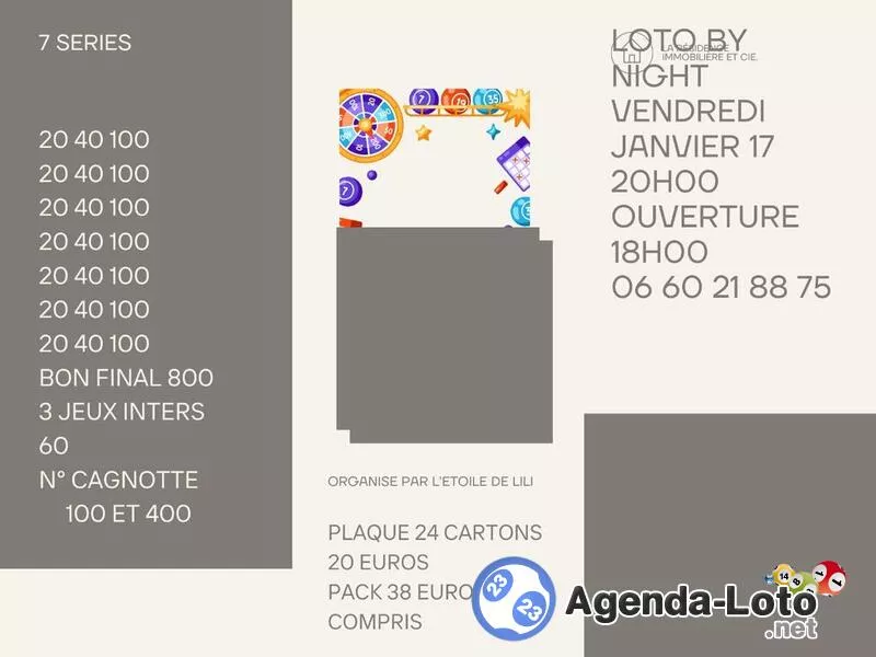 Loto By Night 20H00