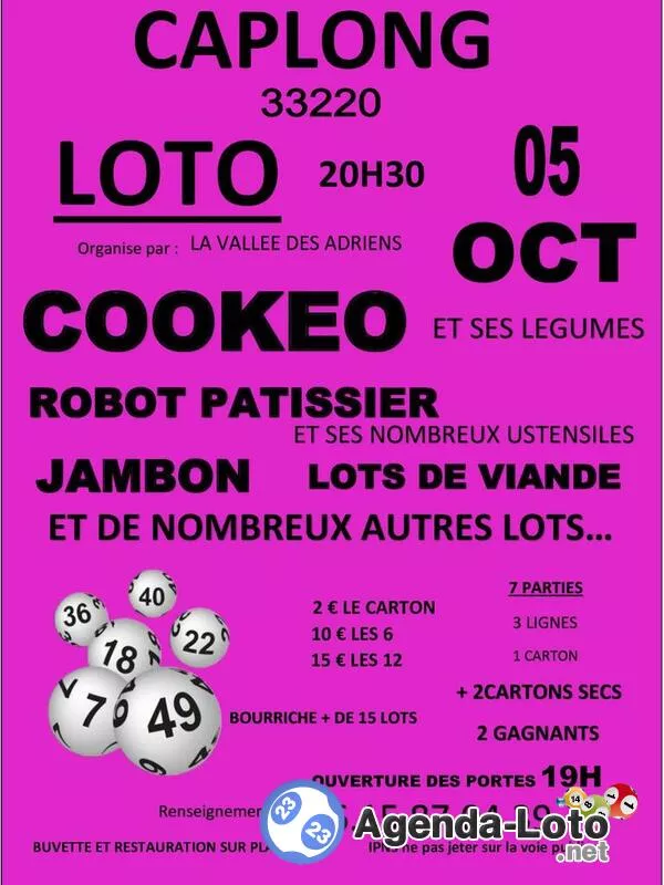 Loto de la Vallée des Adriens