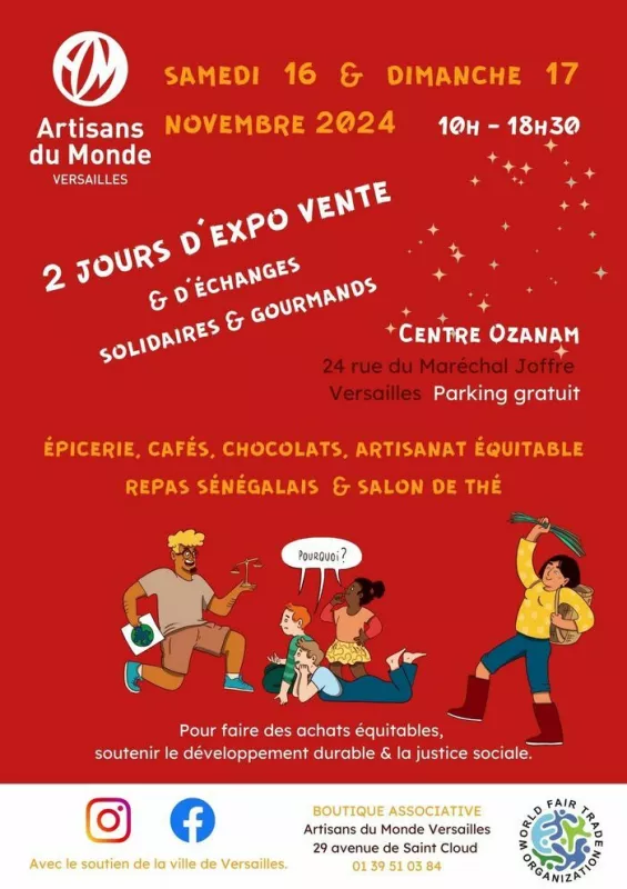 Expo Vente de Commerce Équitable : 2 Jours d'Échanges et de Solidarité