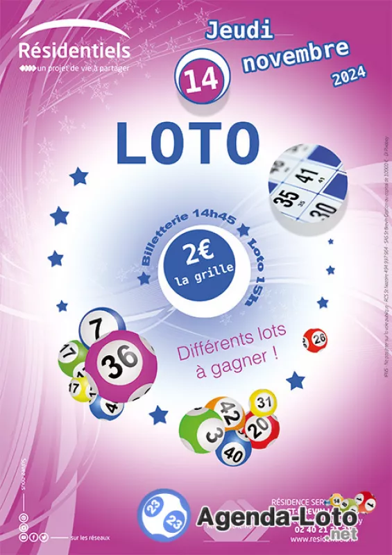 Loto Aux Résidentiels de St-Brevin