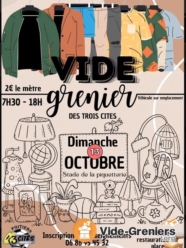 Vide Grenier Brocante-Trois Cités