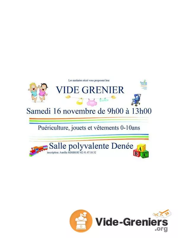 Vide Greniers Spécial Puériculture