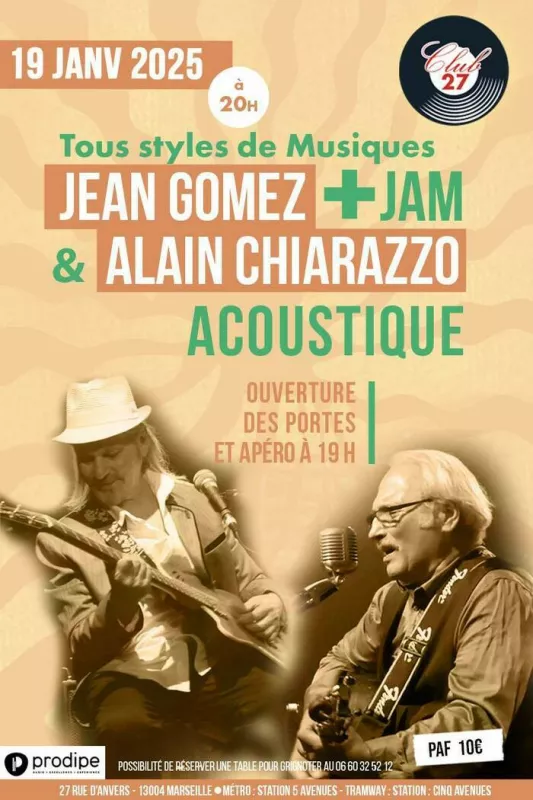 Sunday Jam Acoustique