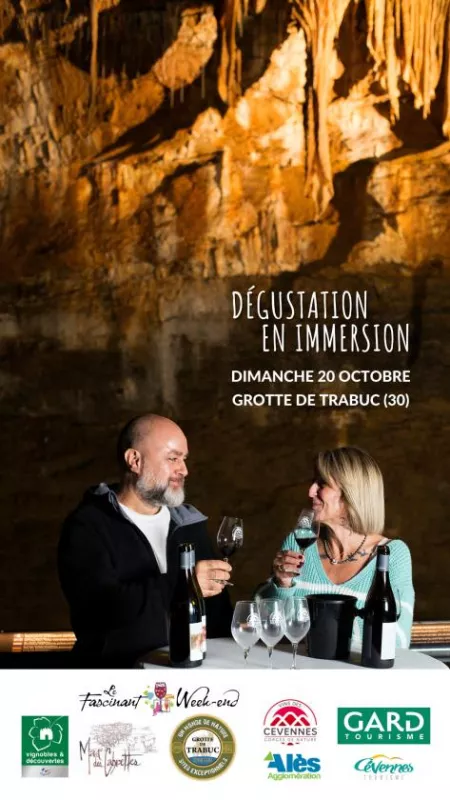 Dégustation Souterraine Grotte de Trabuc