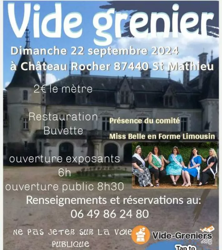 Vide Grenier-Brocante au Château