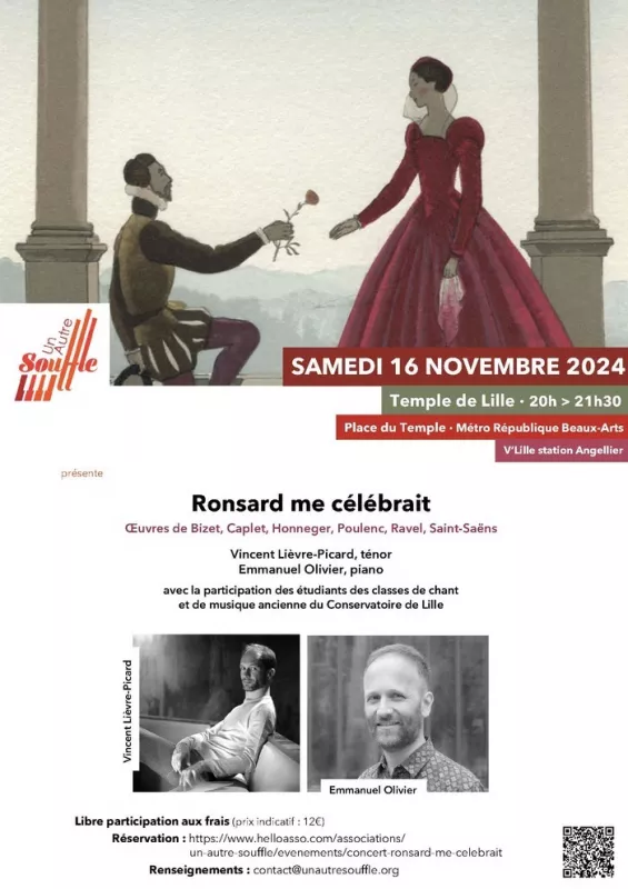 Concert «Ronsard Me Célébrait»