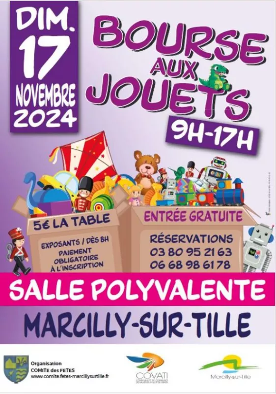 Bourse Aux Jouets Marcilly-sur-Tille