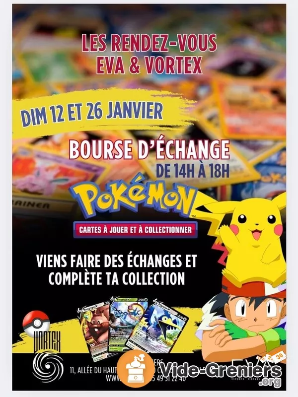 Bourse D’échange Pokemon