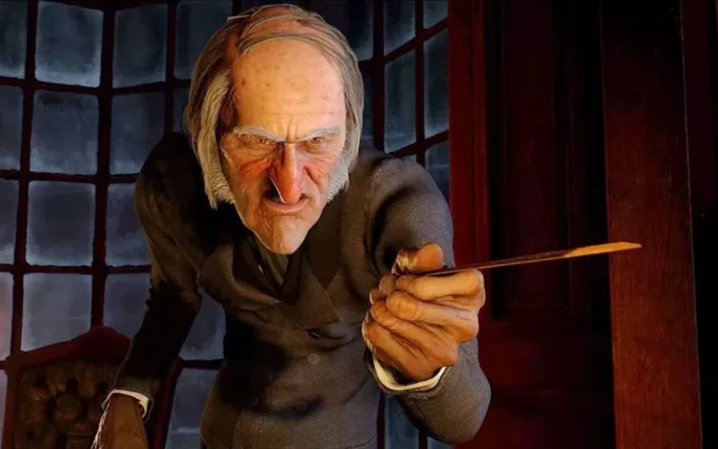 Projection «le Drôle de Noël de Scrooge»