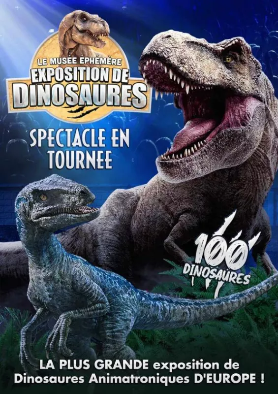 Le Musée Éphémère® : Exposition de Dinosaures