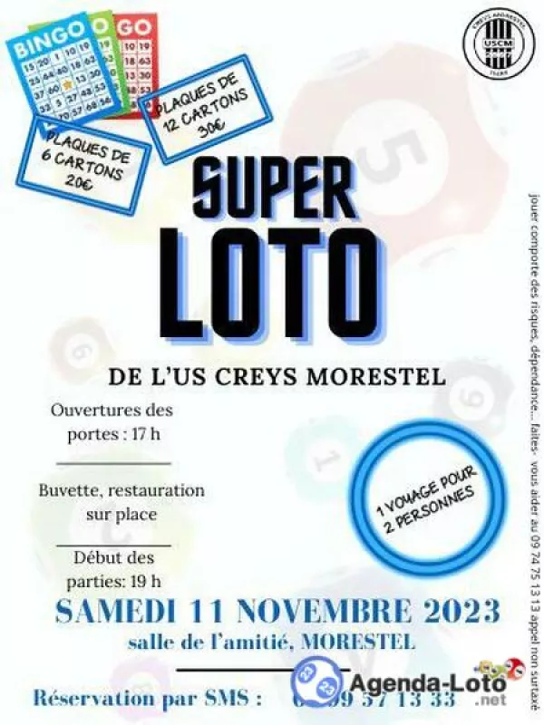 Loto de l'Union Sportive Creys Morestel