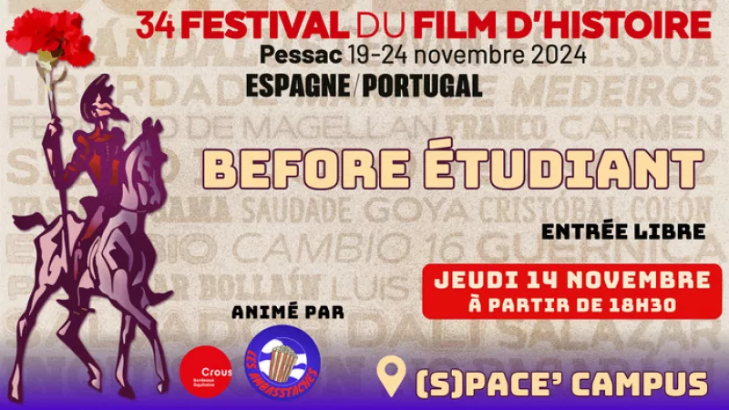 Before Étudiant du Festival du Film D'histoire