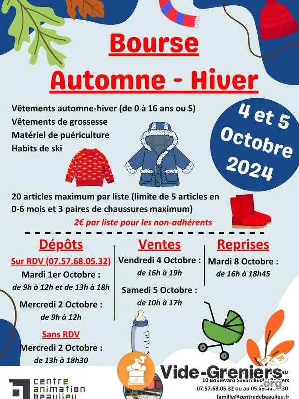 Bourse Aux Vêtements Automne Hiver