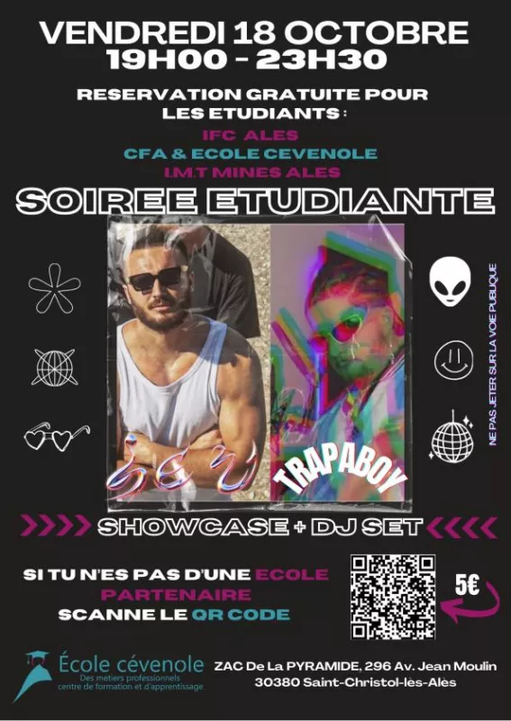 Soiree Etudiante Ouverte a Tous Ales