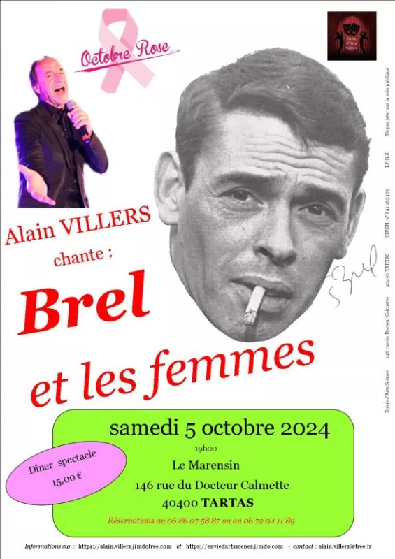 Alain Villers Chante Brel et les Femmes