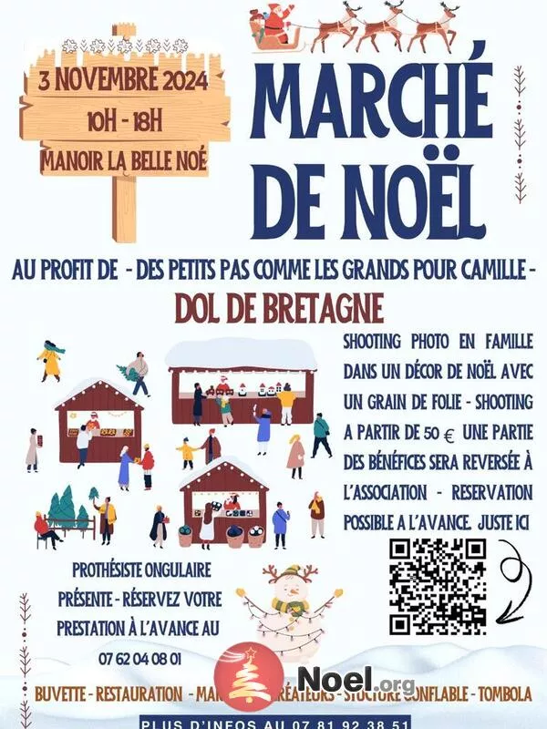 Marché de Noël au Profit de l'Association pour Camille