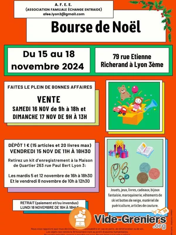 Bourse Aux Jouets, Jeux, Livres, Cadeaux , Puériculture,Etc