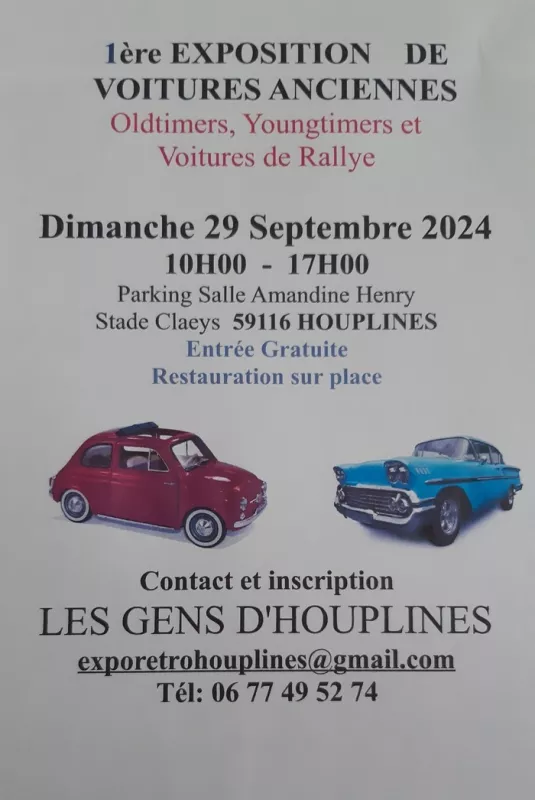 1Ère Exposition de Voitures Anciennes