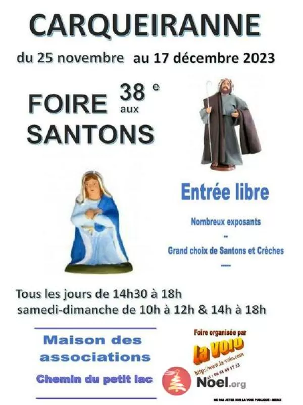 38 Eme Foire Aux Santons de la Voio