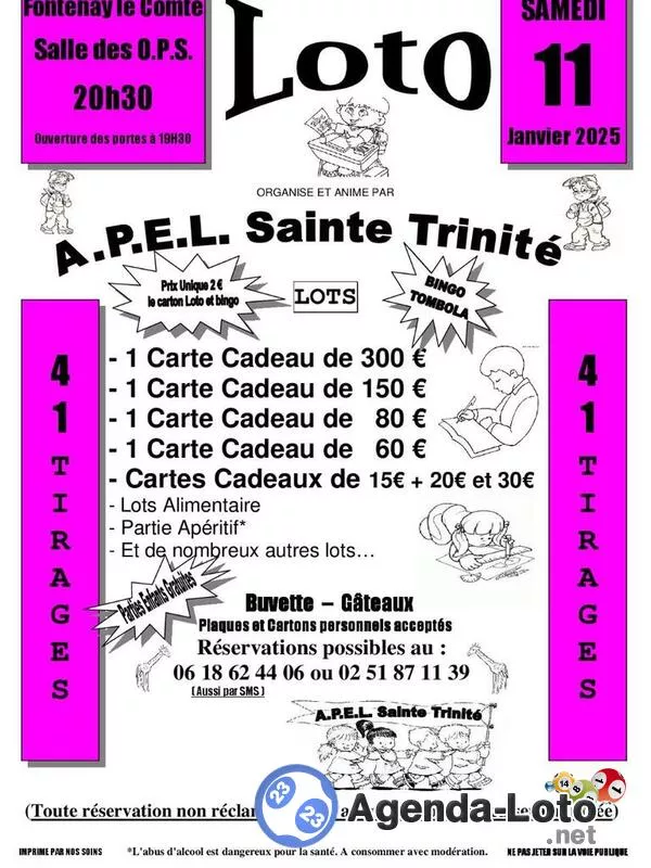 Loto A.p.e.l. Sainte Trinité