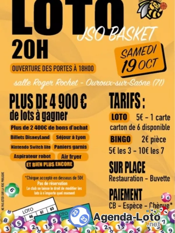 Super Loto de la Jso Basket