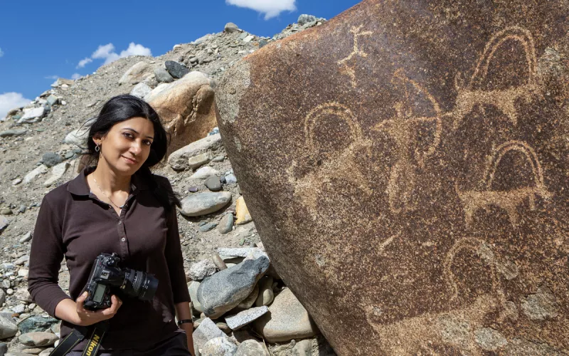 « Speaking Stones  : l'Art Rupestre du Ladakh » Exposition et Rencontre avec Ahtushi Deshpande