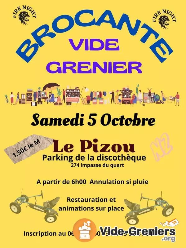 Vide Grenier du Fire Night