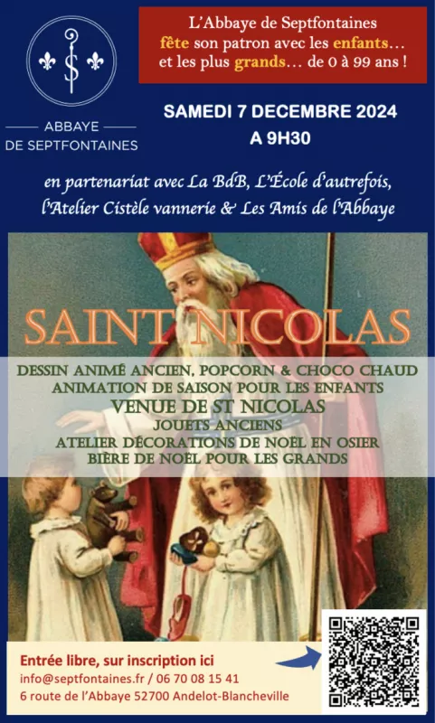 Saint Nicolas à l'Abbaye de Septfontaines