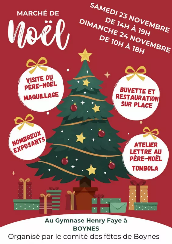 Marché de Noël à Boynes