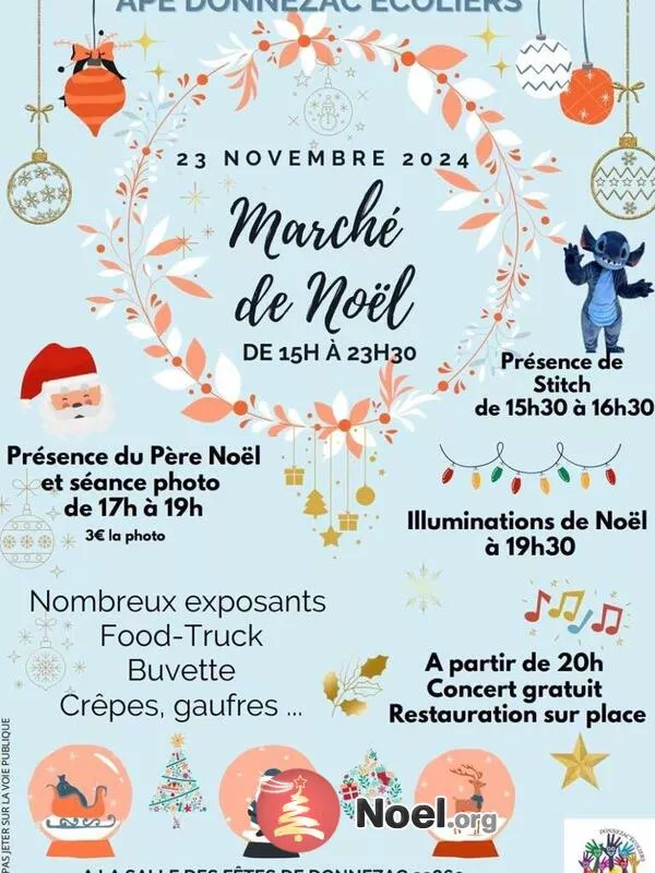 Marché de Noël Ape Donnezac'Ecoliers