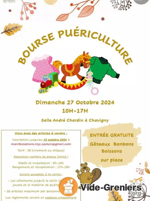 Bourse Puériculture Chavigny