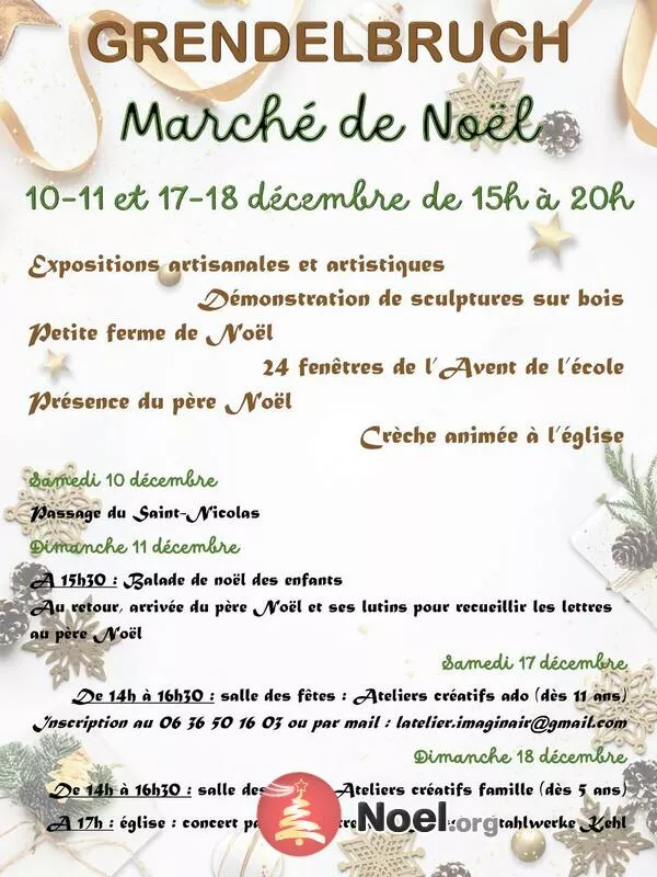 Marché de Noël au Pays des Bûcherons