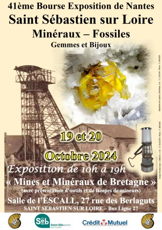 Bourse Exposition-Vente de Minéraux et Fossiles