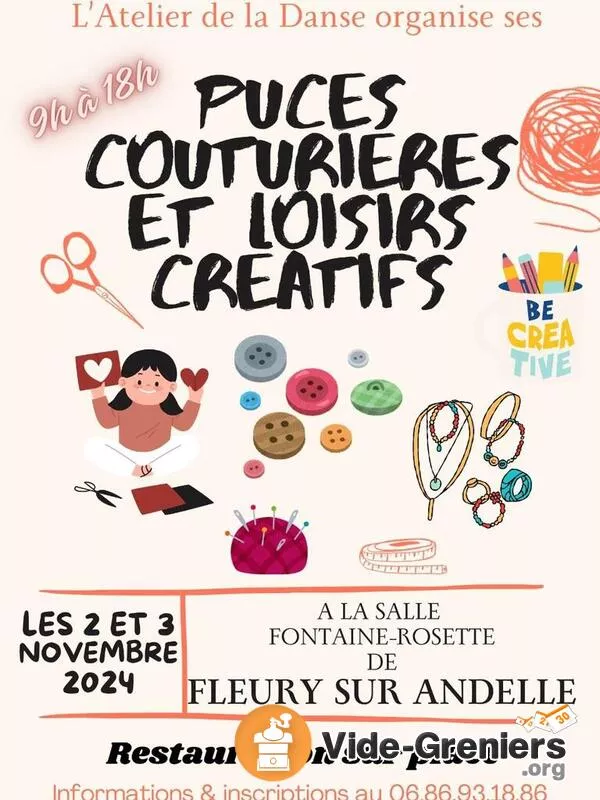 Puces Couturières et Loisirs Créatifs