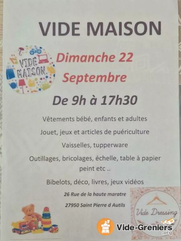 Vide Maison et Dressing