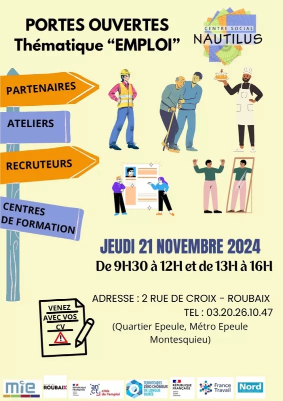 Portes Ouvertes Emploi