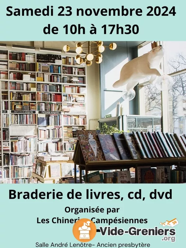 Vente de Livres, Cd et Dvd