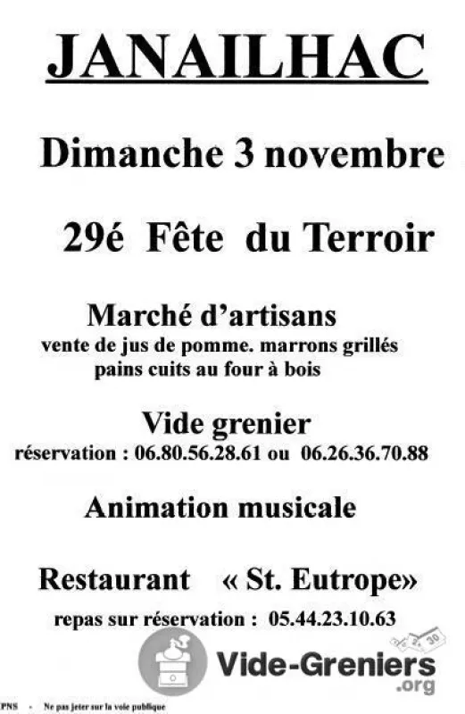 29 Ème Fête du Terroir