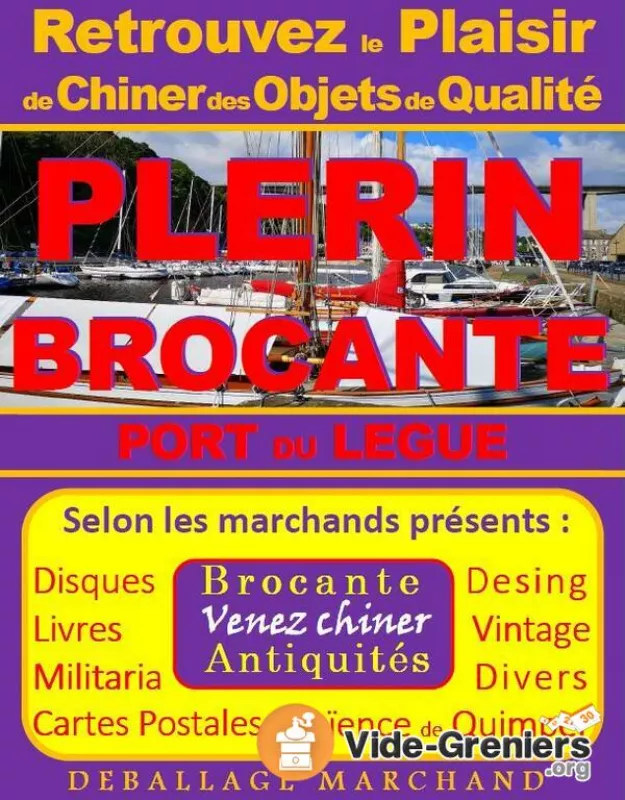 Belle Brocante Port du Légué à Plérin