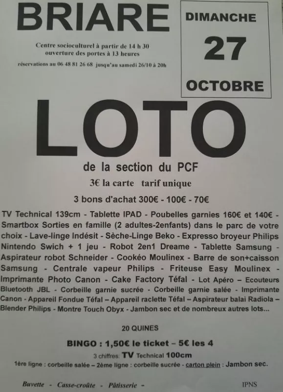 Loto du Pcf